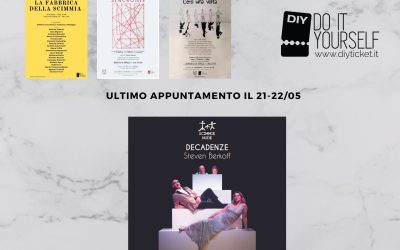 ULTIMO APPUNTAMENTO DELLA RASSEGNA TEATRALE: DECADENZE!