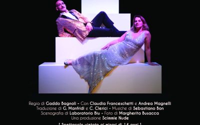 21 E 22 MAGGIO: DECADENZE DI BERKOFF, IN SCENA LA COMPAGNIA SCIMMIE NUDE!