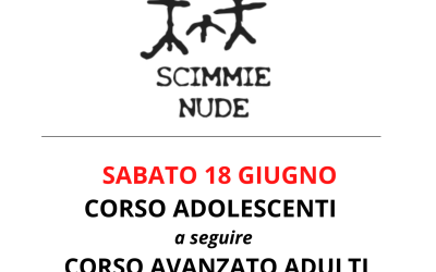 18 GIUGNO: A MILANO SAGGI ADOLESCENTI E AVANZATO ADULTI!