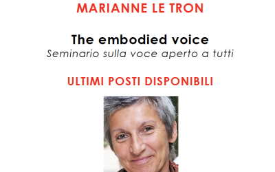 4-5 MARZO: QUASI ESAURITI I POSTI AL SEMINARIO SULLA VOCE!