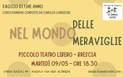 9 MAGGIO: SAGGIO DI FINE ANNO BAMBINI!